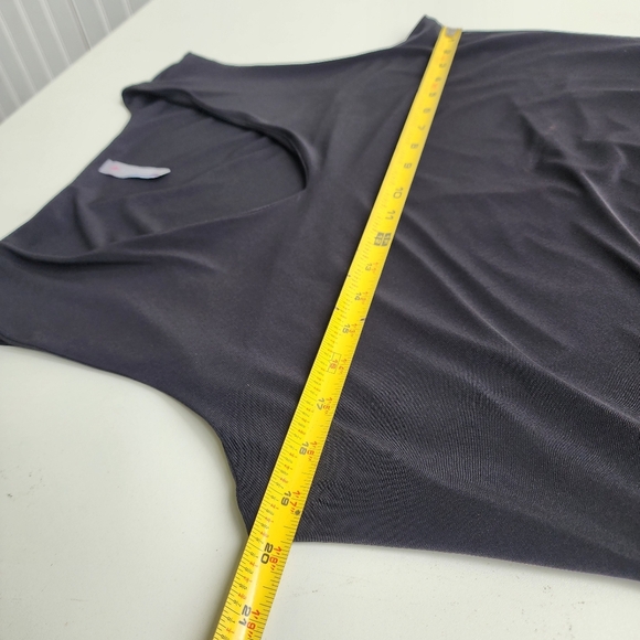 Last Tango Women's Black Stretch Maxi Sleeveless Dress Long USA Sz XL - Picture 6 of 10